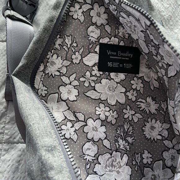 Vera Bradley Grey slingback backpack - Picture 4 of 7